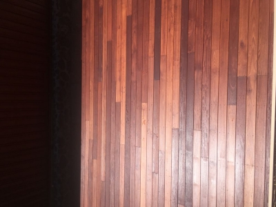 Karri decking Osmo anti-slip finish